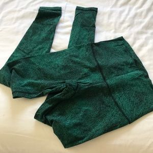 Lululemon leggings.  Not sure what kind.